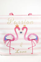 Passion & Love Pink Flamingo Bag