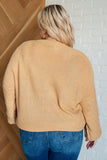 Bubbly Personality Bubble Sleeve Sweater in Wheat