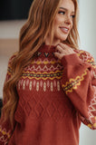 Cozy Chalet Fair Isle Sweater