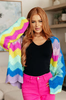 Every Single Moment Striped Cardigan