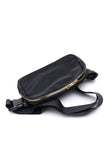 Everywhere I Go Crossbody Belt Bag in Black