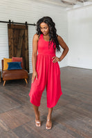 Good Idea Jumpsuit in Red