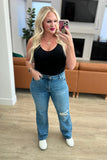 Carrie High Rise Control Top 90's Straight Jeans