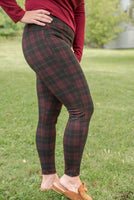 This Love Plaid Ponte Pants