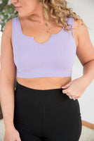 Dream Chaser Crop Top in Lavender