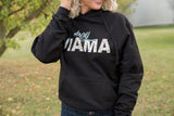 Boy Mama Graphic Hoodie in Black