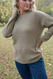 Long Weekend Sweater in Khaki