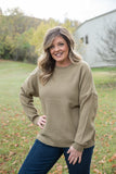 Long Weekend Sweater in Khaki