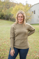 Long Weekend Sweater in Khaki