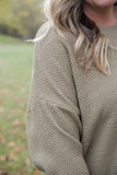 Long Weekend Sweater in Khaki