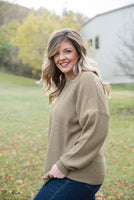 Long Weekend Sweater in Khaki