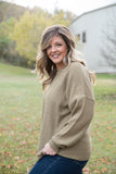 Long Weekend Sweater in Khaki