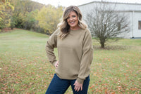 Long Weekend Sweater in Khaki