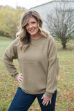 Long Weekend Sweater in Khaki