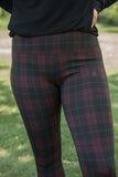 This Love Plaid Ponte Pants