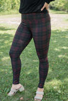 This Love Plaid Ponte Pants