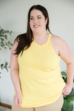 Things Change Halter Top in Yellow