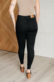 Nicole Tummy Control Skinny Jeans in Black