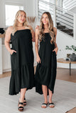 Nightlife Tie Back Maxi Dress