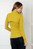 Staying Swift Activewear Jacket in Yellow Pear