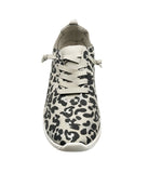 Mayo Sneaker in Light Grey Leopard