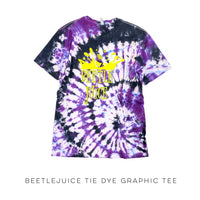 Beetlejuice Tie Dye Graphic Tee