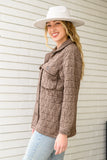 Coming Back Home Jacket in Mocha