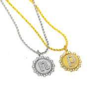 PREORDER: Vintage Coin Initial Charm