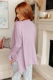 Face It Together Step Hem Pullover