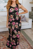 Fortuitous in Floral Maxi Dress