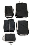 It Girl Travel Collection Suitcase Organizers In Black