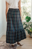 Plaid Perfection Maxi Skirt