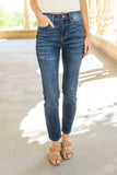 Reba Hi-Rise Clean Relaxed Fit Jeans