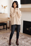 Terrifically Textured Sweater in Mocha