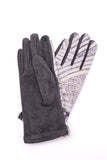 Textured and Buckled Gloves